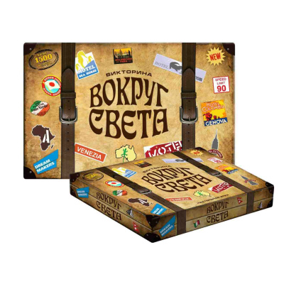 Игра детская настольная Вокруг света Dream Makers 1202C